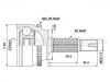 ремкомплект граната CV Joint Kit:43470-09A14