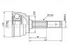 Gelenksatz, Antriebswelle CV Joint Kit:15-1163