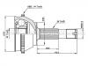 Juego de articulación, árbol de transmisión CV Joint Kit:9566722180