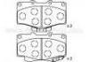 Plaquettes de frein Brake Pad:04491-35160