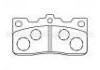 Plaquettes de frein Brake Pad:04492-14050