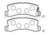 Plaquettes de frein Brake Pad:04492-20100