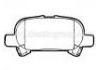 Plaquettes de frein Brake Pad:04466-33080