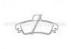 Plaquettes de frein Brake Pad:1 204 850
