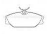 Plaquettes de frein Brake Pad:23172