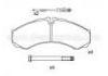 Plaquettes de frein Brake Pad:141208-117