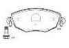 Plaquettes de frein Brake Pad:181380-701