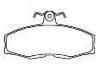 Plaquettes de frein Brake Pad:180413-700
