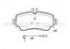 Plaquettes de frein Brake Pad:168 420 00 20
