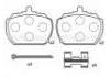 Plaquettes de frein Brake Pad:20364