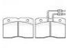 Plaquettes de frein Brake Pad:4 432 481